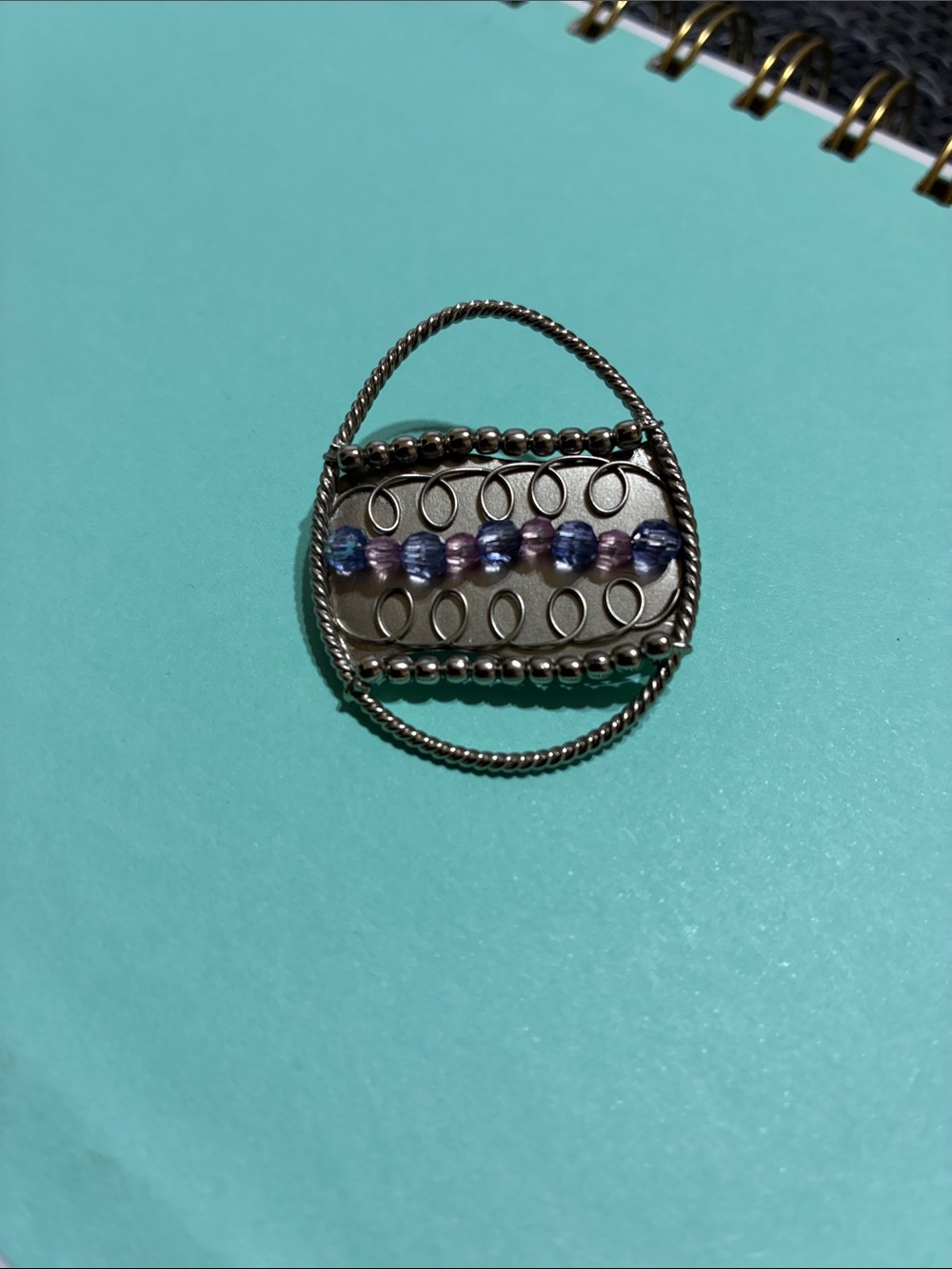 Vintage Hallmark Easter Egg Brooch